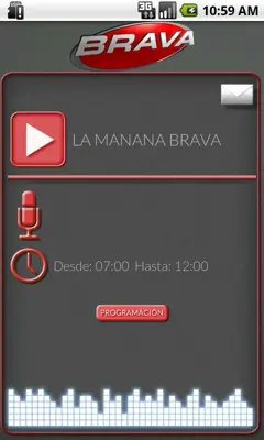 Radio Brava android App screenshot 1